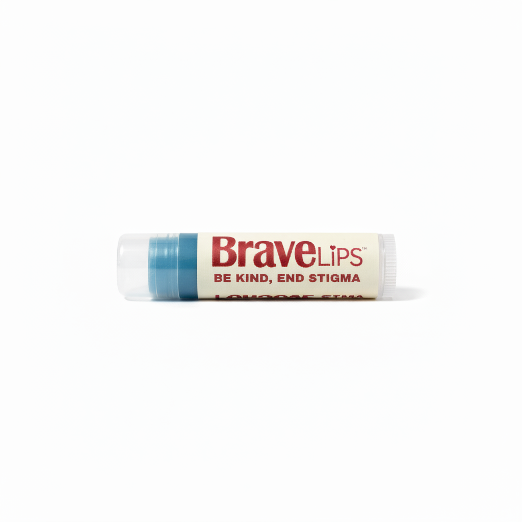 BRAVELiPS Bubble Gum flavored lip balm with I Choose Fun affirmation